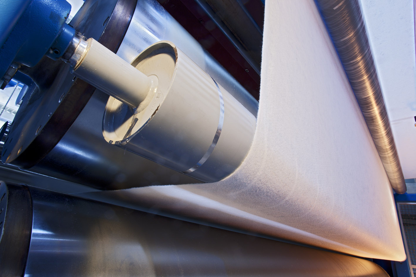 Detailansicht einer Maschine