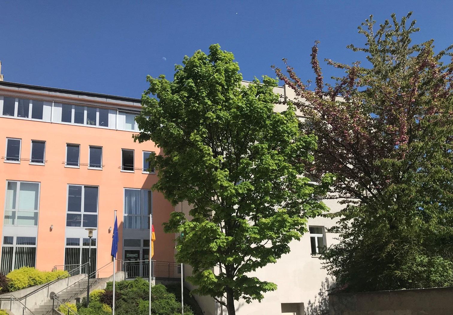 Außenansicht des Gebäudes des Finanzamtes Görlitz
